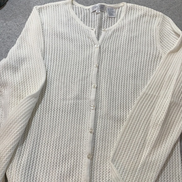 Jeanne Pierre Summer cardigan Sweater - Picture 3 of 6